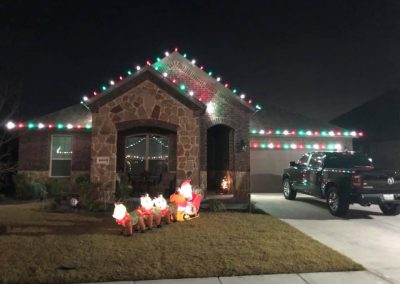Christmas Lights for Aubrey, TX Home