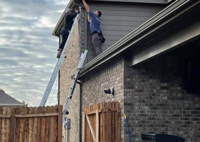 Christmas Light Install In Aubrey, TX