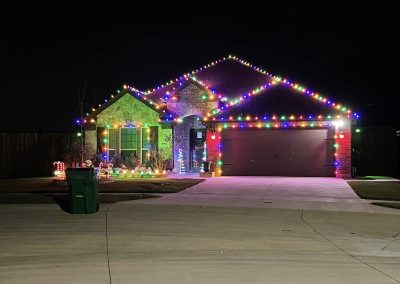 Seasonal Holiday Lights for Aubrey, TX Home