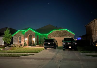 Permanent Lighting Install in Aubrey, TX