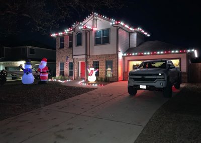 Seasonal Lighting for Home in Oak Point, TX