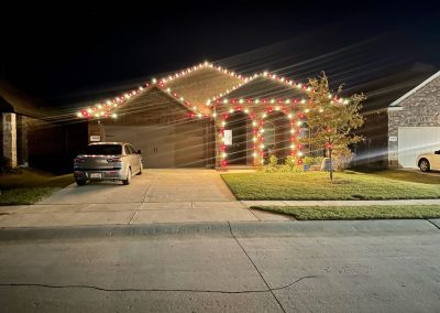 Holiday Light Install in North Texas