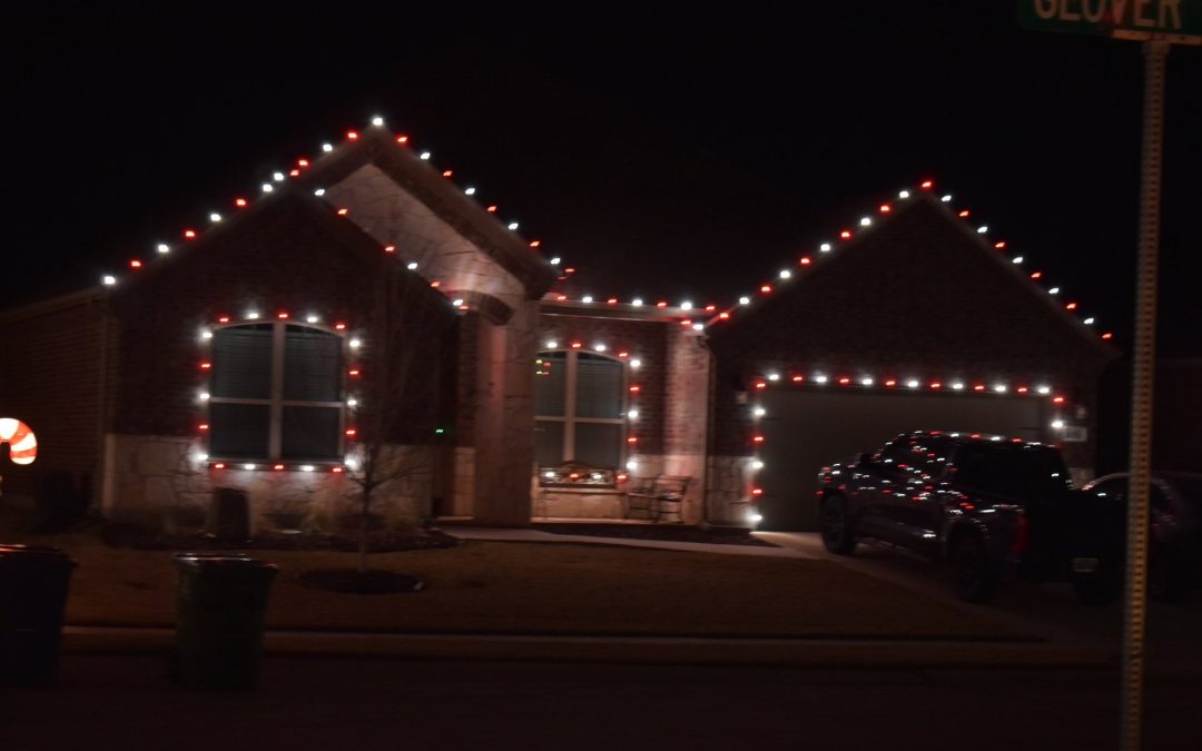 Christmas Light Installation in North Texas