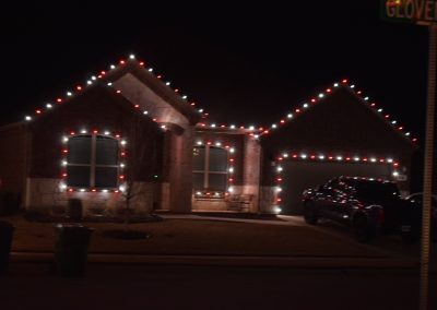 Christmas Light Installation in North Texas