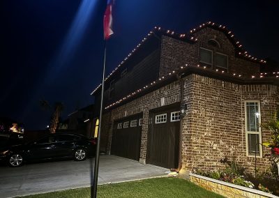 Permanent Christmas Lighting Install in Anna, TX