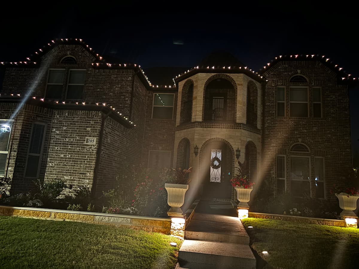 Permanent Lighting Install for Anna, TX Home