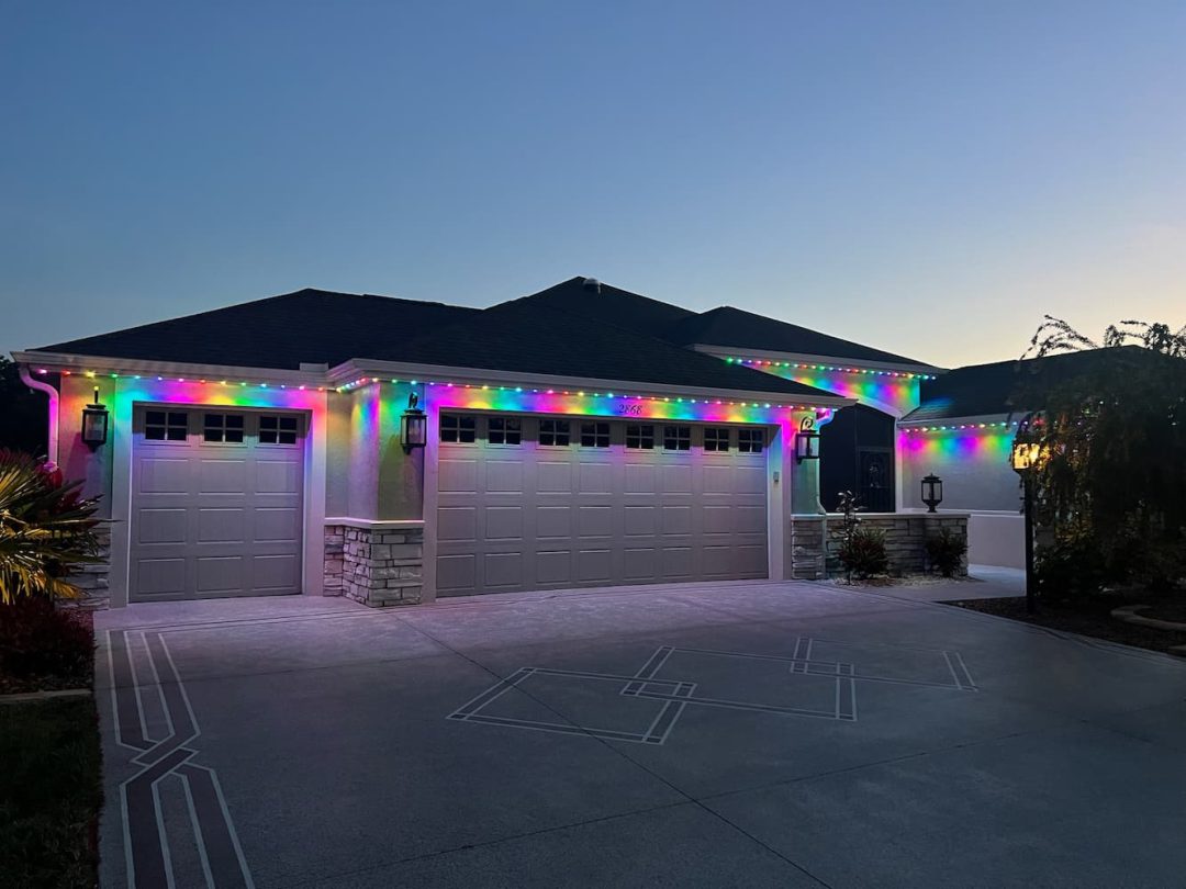 Permanent Lighting on Home