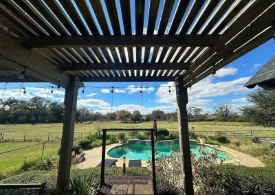 Bistro (Patio) Lighting Install in Collinsville, TX